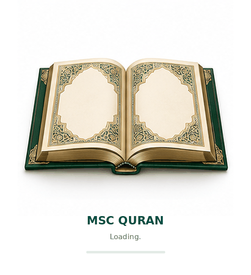 MSC Quran loading
